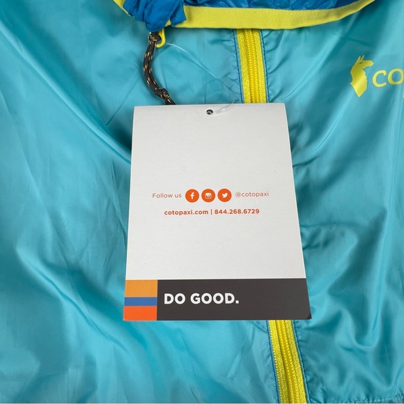 Cotopaxi Teca Windbreaker Mens XXL Full Zip Ultralight Hooded Jacket NWT New - Picture 13 of 15